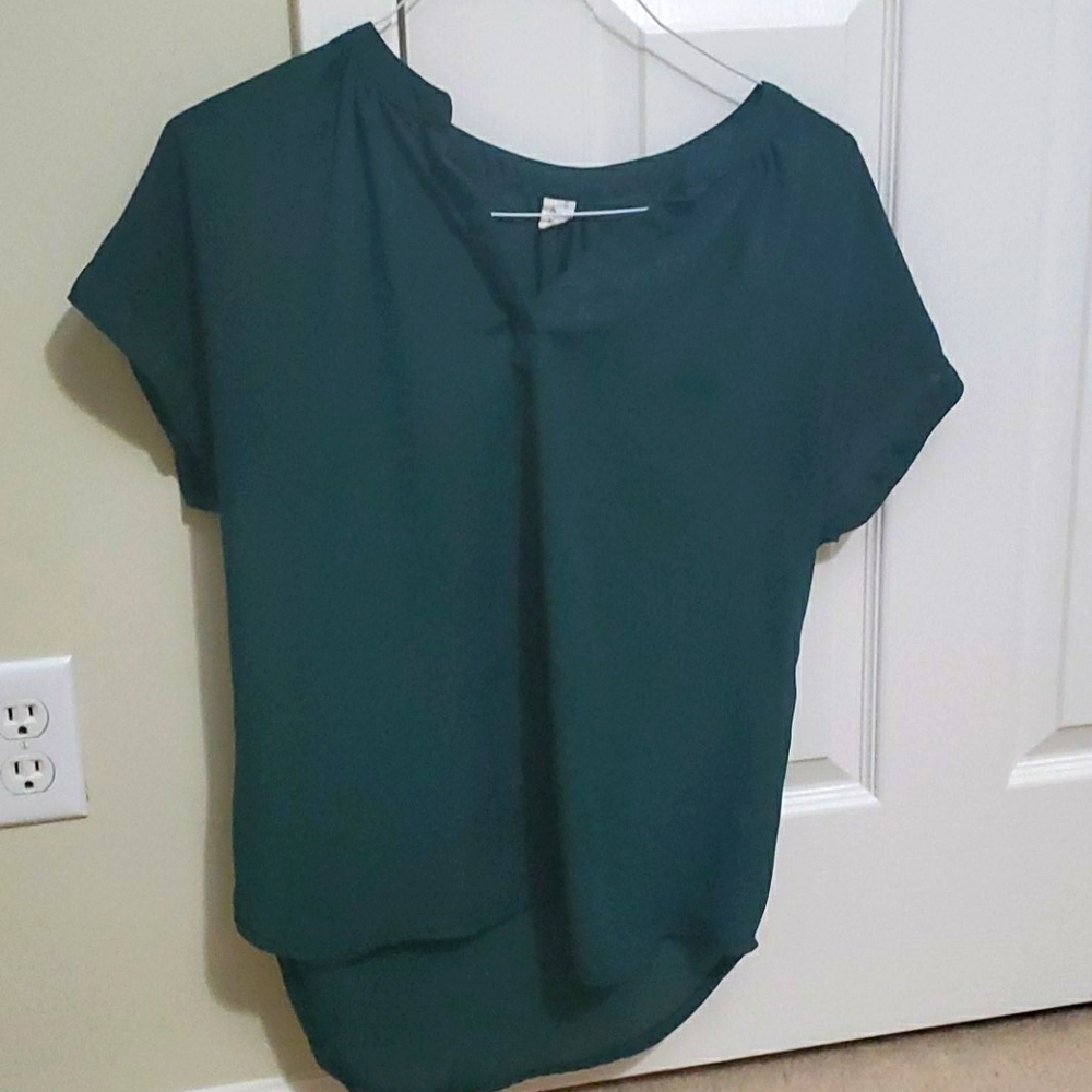 Teal Blouse